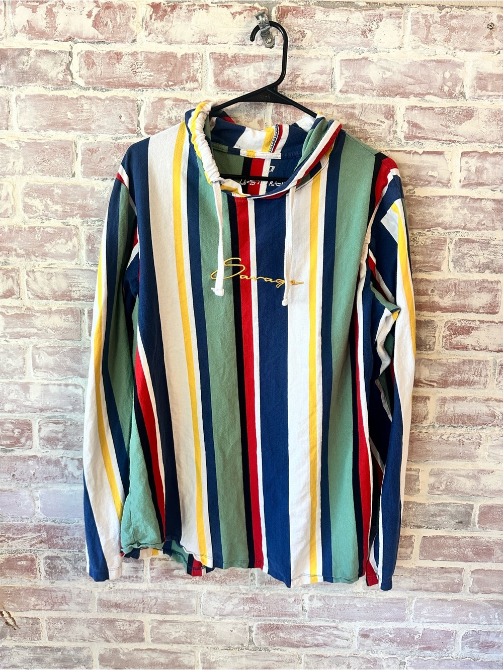 UPSTANDERS striped hoodie